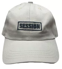 Boné Aba Curva Session Front Logo - Bege