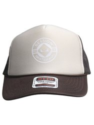 Boné Aba Curva Session Otto Skateboard - Bege/Marrom