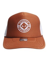 Boné Aba Curva Session Otto Skateboard - Telha