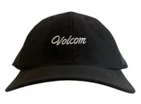 Boné Aba Curva Volcom Cursive - Preto