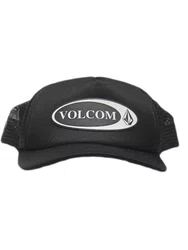 Boné Aba Curva Volcom Trucker - Preto
