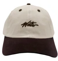 Boné Aba Curvo Wats Dad Hat Tag - Bege/Marrom