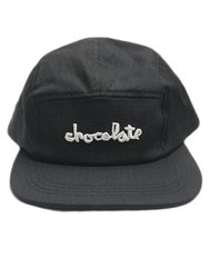 Boné Aba Reta Chocolate Chuck Ripstop 5 Panel - Preto