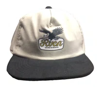 Boné Aba Reta RVCA Eagle Va - Off White