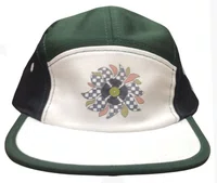 Boné Aba Reta Session X Stu Five Panel - Branco/Verde
