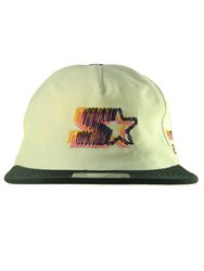 Boné Aba Reta Starter Z Sewing - Branco/Preto