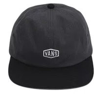 Boné Aba Reta Vans Hex Logo Jockey - Preto