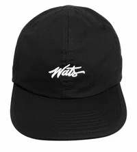 Boné Aba Reta Wats Dad Hat Dupla Face - Preto