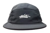 Boné Aba Reta Wats Five Panel Ziper Tag - Preto