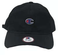 Boné Champion Aba Curva Logo - Preto