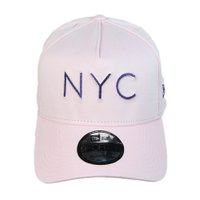 Boné Masculino New Era NYC Snap Back Aba Curva - Rosa