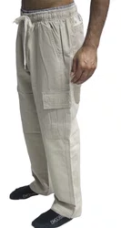 Calça De Elástico Masculina Federal Art Cargo - Khaki