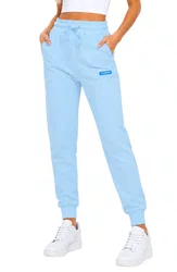 Calça de Moletom Feminina Hocks Sleep - Azul Turquesa