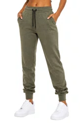 Calça de Moletom Feminina Loveboard Mini Heart -  Verde Mescla