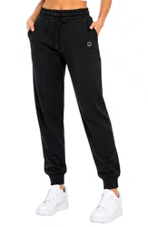 Calça de Moletom Feminina Loveboard Peluciado - Preto