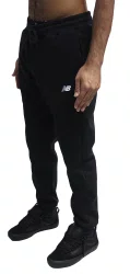 Calça De Moletom Masculina New Balance Essentials - Preto
