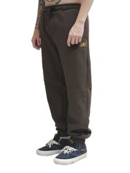 Calça De Moletom Masculina Plano C Logo - Marrom