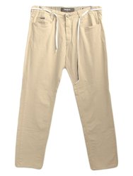 Calça De Sarja Masculina Hocks Crook Studio - Bege