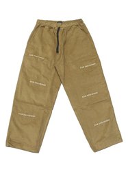 Calça De Veludo Masculina Nugget Fuck Your Op - Marrom