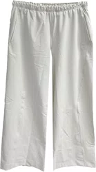 Calça Feminina Fila Wide Leg Pantalona - Off White