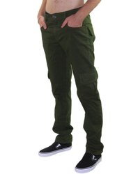Calça Masculina Blinca Sarja Basic - Verde
