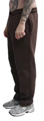 Calça Masculina De Moletom Freesurf Word - Marrom