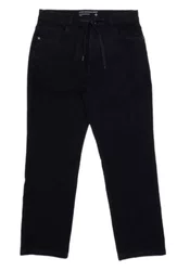 Calça Masculina Lrg Jeans Denim - Preto
