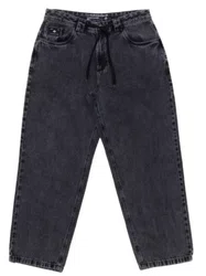 Calça Masculina Lrg Jeans Denim Robust - Preto