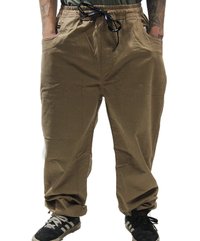 Calça Masculina Wats Sarja Balão - Caqui