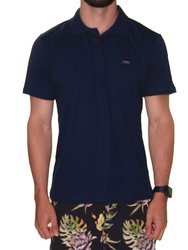 Camisa Masculina Oneil Polo Oneil Manga Curta - Azul Escuro