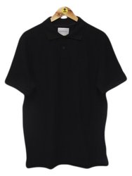 Camisa Polo Masculina Freesurf Logo Manga Curta Estampada - Preto