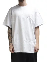 Camiseta Big Masculina Diamond Og Sign Manga Curta Estampada - Branco