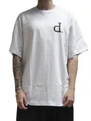 Camiseta Big Masculina Diamond Polo Manga Curta Estampada - Branco