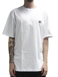 Camiseta Big Masculina Rusty Essential Manga Curta Estampada - Branco