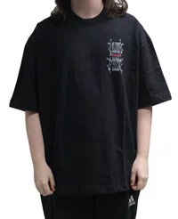 Camiseta Blunt Over Orlok Manga Curta Estampada - Preto