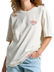 Camiseta Feminina Volcom Guys - Off White