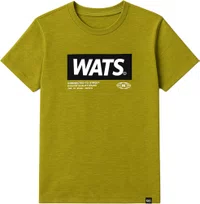 Camiseta Feminina Wats Logo - Verde Mesclado