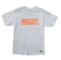 Camiseta Grizzly Og Stamp - Cinza/Mescla