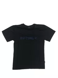 Camiseta Infantil New Icon Sphere Manga Curta Estampada - Preto Estonado