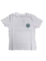 Camiseta Infantil Rc Wettie Passage Icon Manga Curta Estampada - Branco