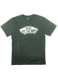 Camiseta Infantil Vans OTW Boys Manga Curta Estampada - Preto