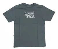Camiseta Infantil Vans Stormy Weather Manga Curta Estampada - Azul