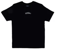 Camiseta Juvenil Vans Crestline SS Manga Curta Estampada - Preto