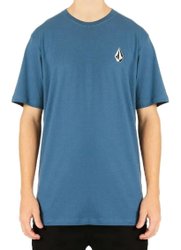 Camiseta Juvenil Volcom Iconic Regular Manga Curta - Azul