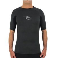 Camiseta Lycra Rip Curl Waves - Preto