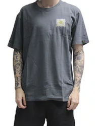 Camiseta Masculina Baw Illusion X Smiley Manga Curta Estampada - Preto