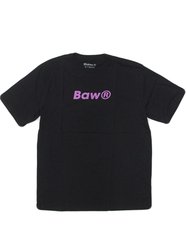 Camiseta Masculina Baw Impact Logo Manga Curta Estampada - Preto