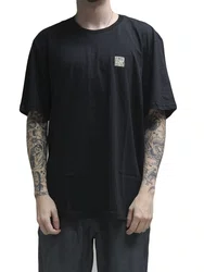 Camiseta Masculina Big Freesurf Advisory Manga Curta Estampada - Preto