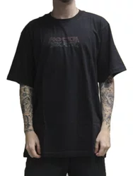 Camiseta Masculina Big Hocks Esp Zord Manga Curta Estampada - Preto