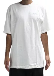 Camiseta Masculina Big Plano C Restless Manga Curta Estampada - Off White
